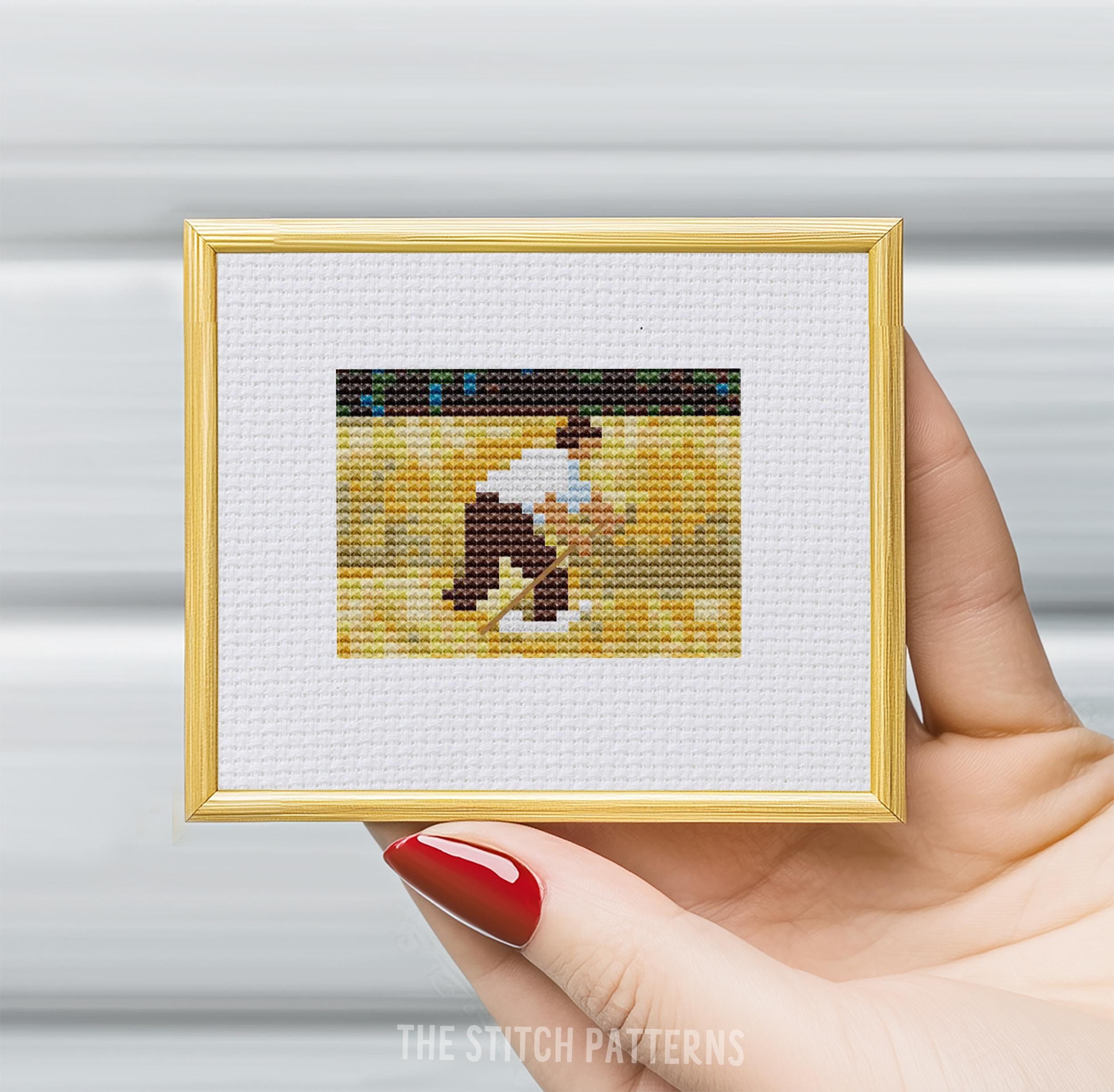 クロスステッチの絵 900105ef062d0ed716b0fab912bd02