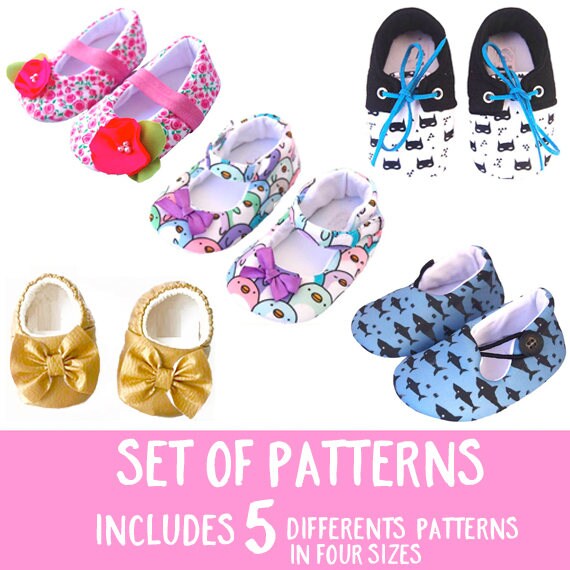 Baby shoes pattern 43 Mary janes patterns baby shoes baby Etsy