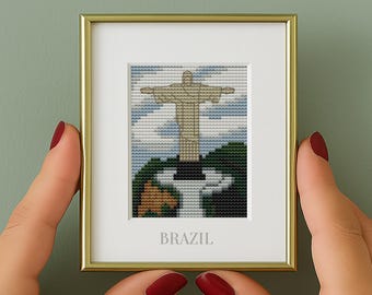 ブラジルのコルコバードのキリスト像のクロスステッチのパターン pdf