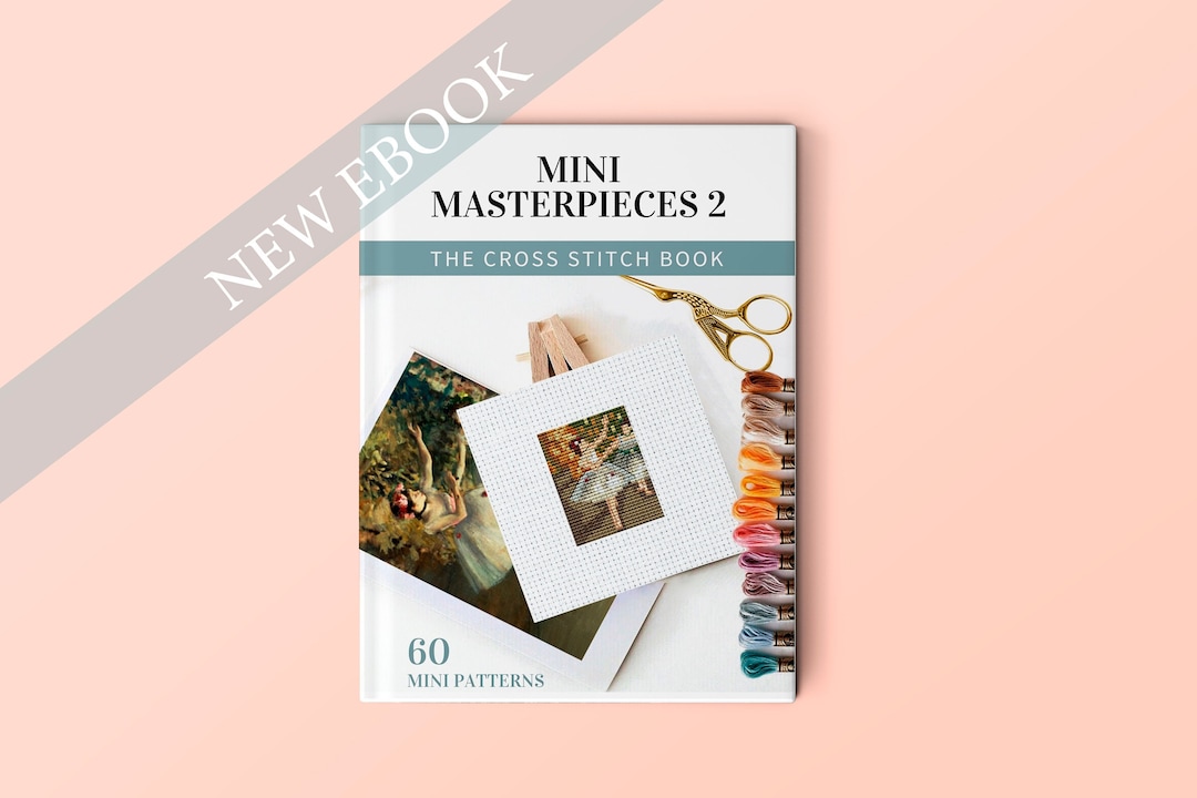 Buy NEW! PDF EBOOK Mini Masterpieces 2, Cross Stitch Patterns