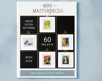 Mini Masterpieces, Kreuzstichbuch, Die Stichmuster, Kreuzstichmuster 60 und mehr Kleine Muster Kreuzstichbuch pdf-Muster