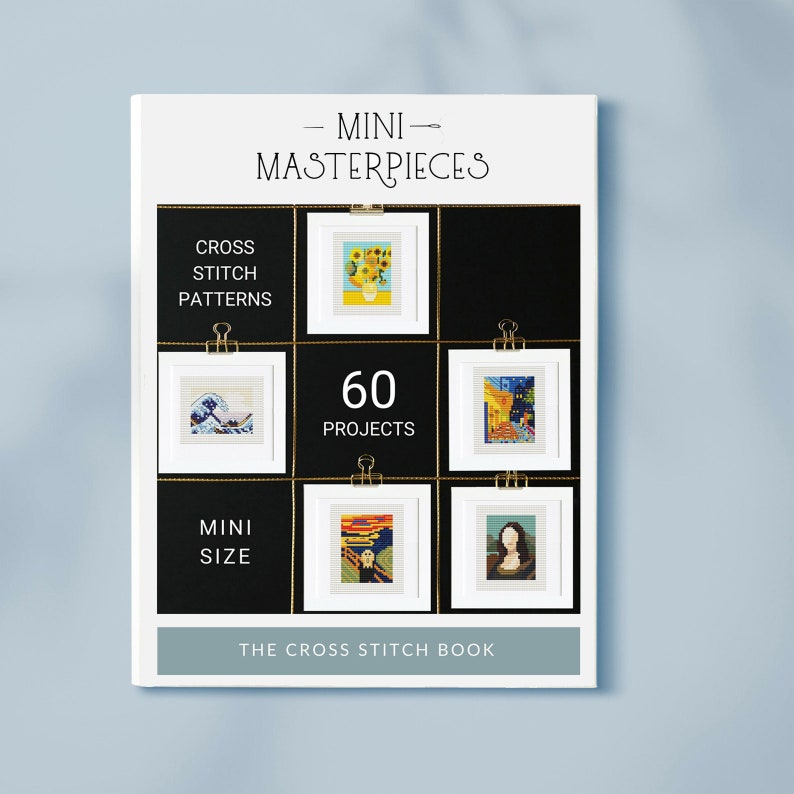 PDF BOOK Mini Masterpieces, Cross Stitch patterns 50 and more Tiny Patterns  Cross Stitch Book the tiny stitch, pdf patterns, small stitch 