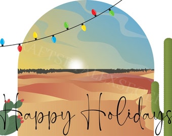 Happy Holidays - Desert