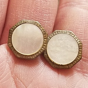 Vintage Fake Opal Buttons