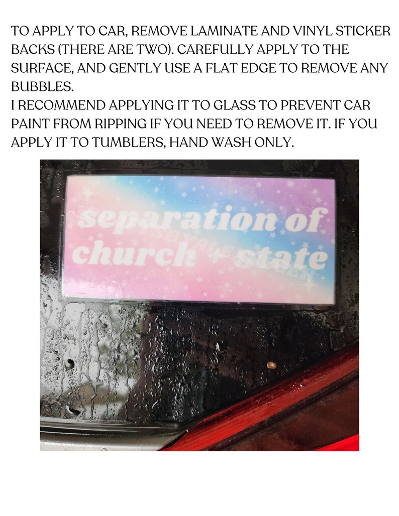 Tax the Churches Bumper Sticker - Etsy