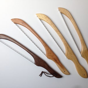 Fiddle Bow Bread Knife Left Handed image 1