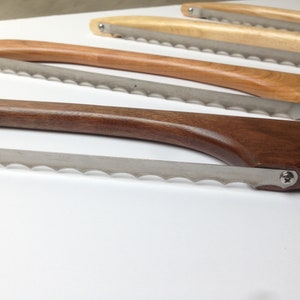 Fiddle Bow Bread Knife Left Handed image 3