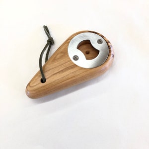 Bottle Opener Handcrafted Wooden Bottle Opener image 2