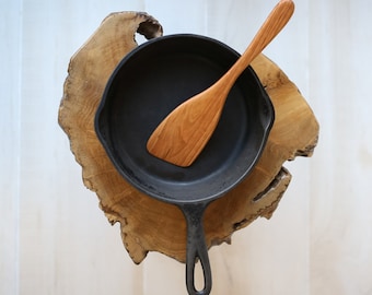 Handmade Cherry Wooden Spatula 10": Nonstick Cookware Safe, Eco Friendly