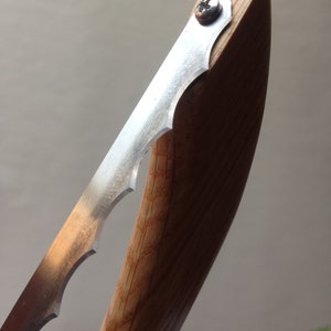 Fiddle Bow Bread Knife Left Handed image 4