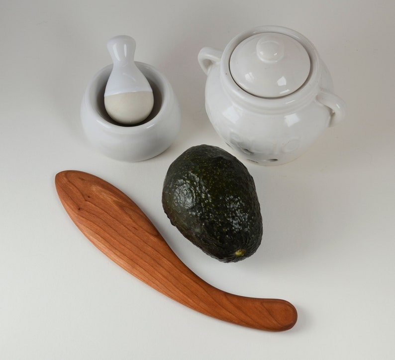 Wooden Spreader Bagel Spreader Fish Shape image 4