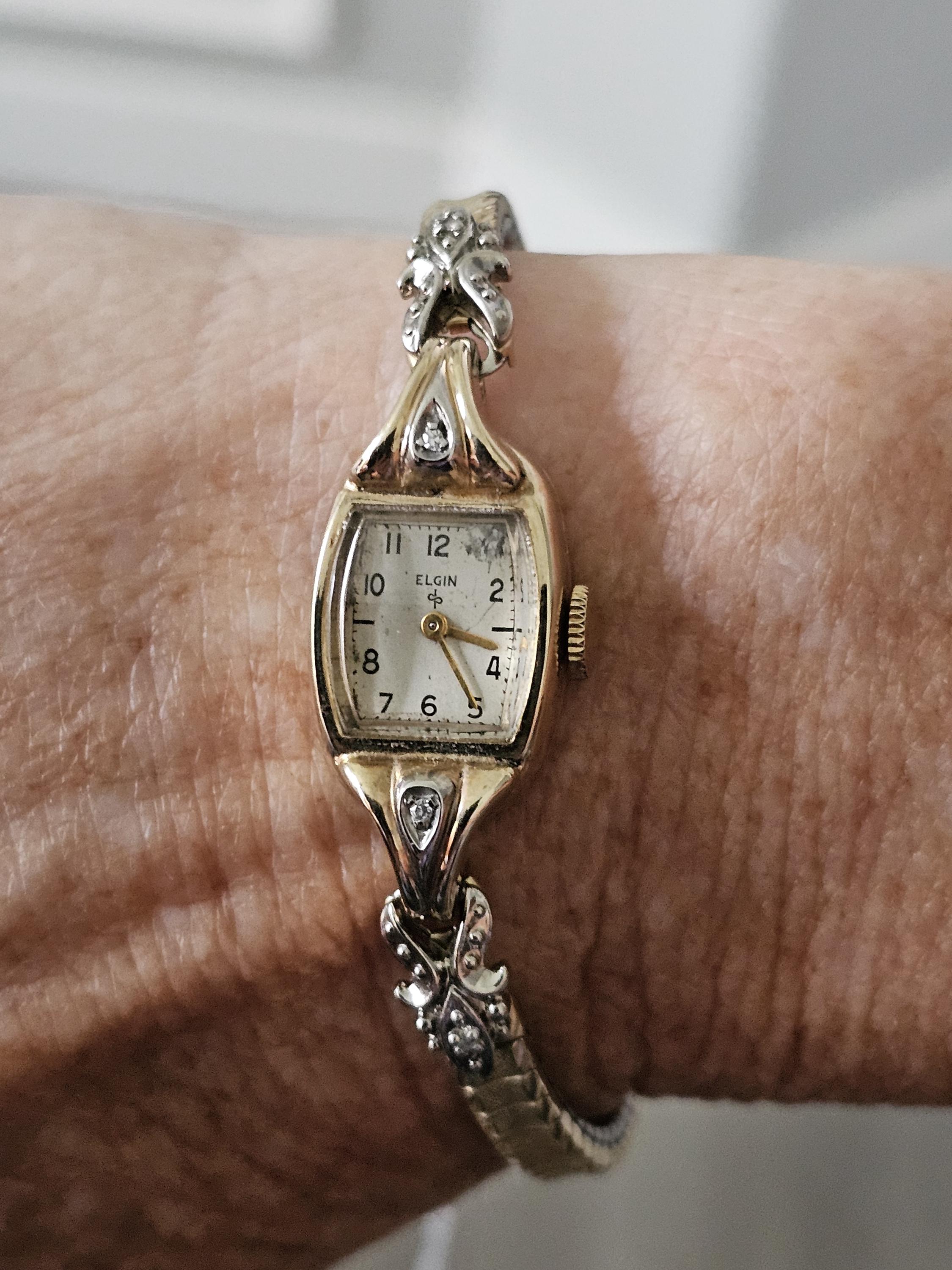 Lady elgin 14k gold watch - Etsy 日本