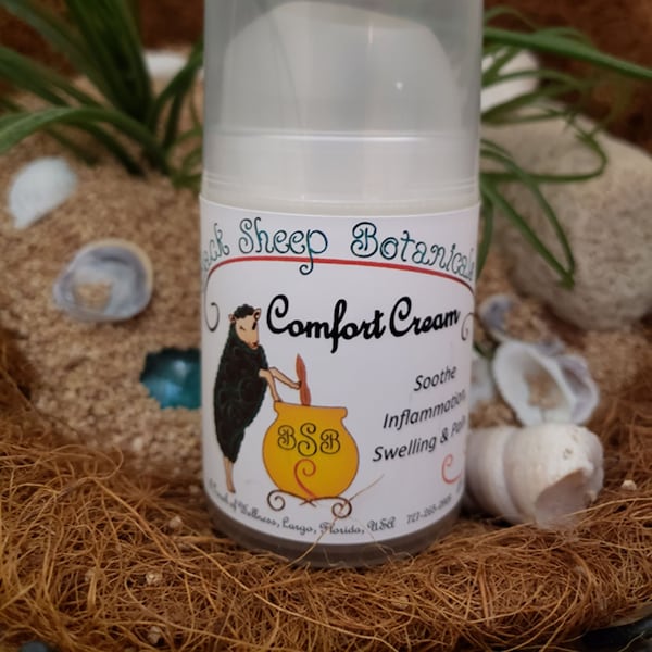 Comfort Cream - for swollen, painful joints, muscles, tendons.