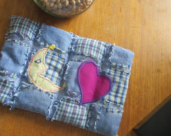 Cherry core pillow, baby, with 4 chambers, cotton, toddler, washable, oven suitable, lightweight