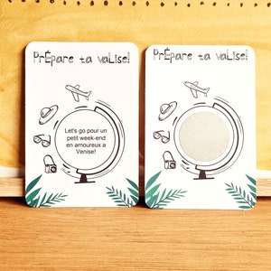 Carte à gratter spécial voyage image 2