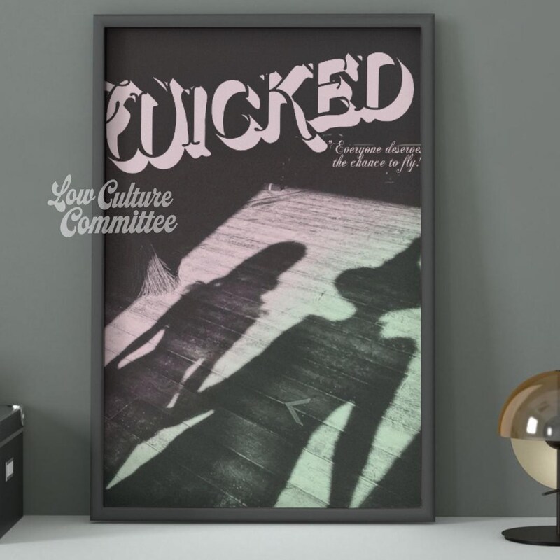 Wicked Broadway Poster - Etsy