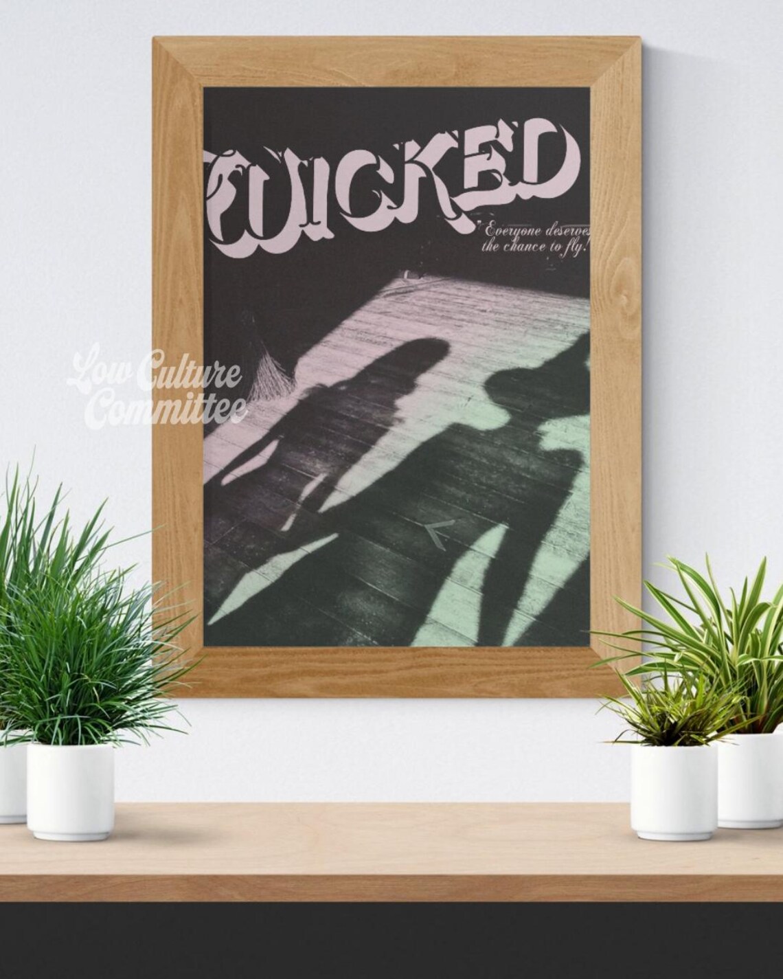 Wicked Broadway Poster: Emerald City Witch Art (digital Download) - Etsy