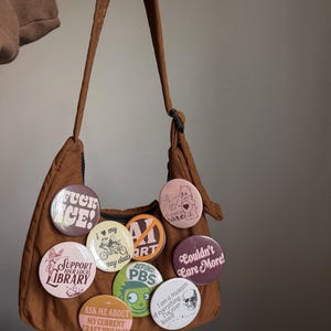 Pinback Button Badges – Unique Vintage Inspired Illustrated Pins ...