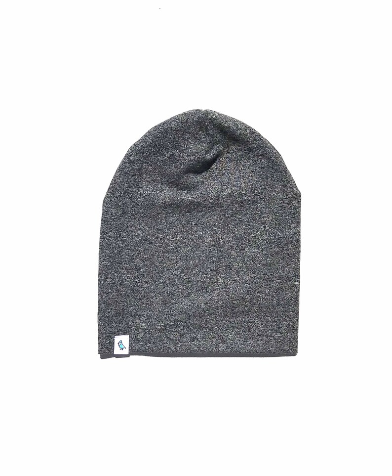 toddler PEPPERED CHARCOAL slouchy beanie grey slouchy beanie slouchy beanie beanie for baby kid hipster beanie