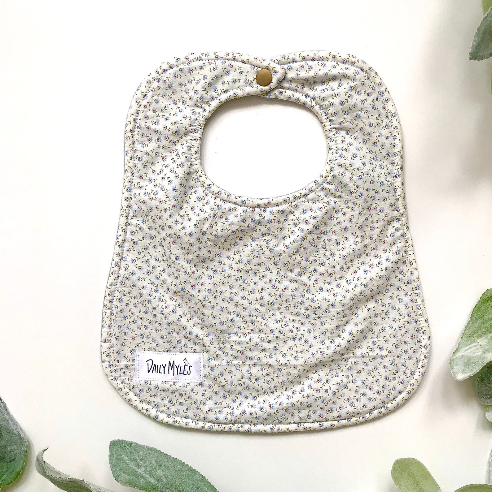 ANTIQUE FLORAL bib // baby bib // oversized bib // drool bib Etsy