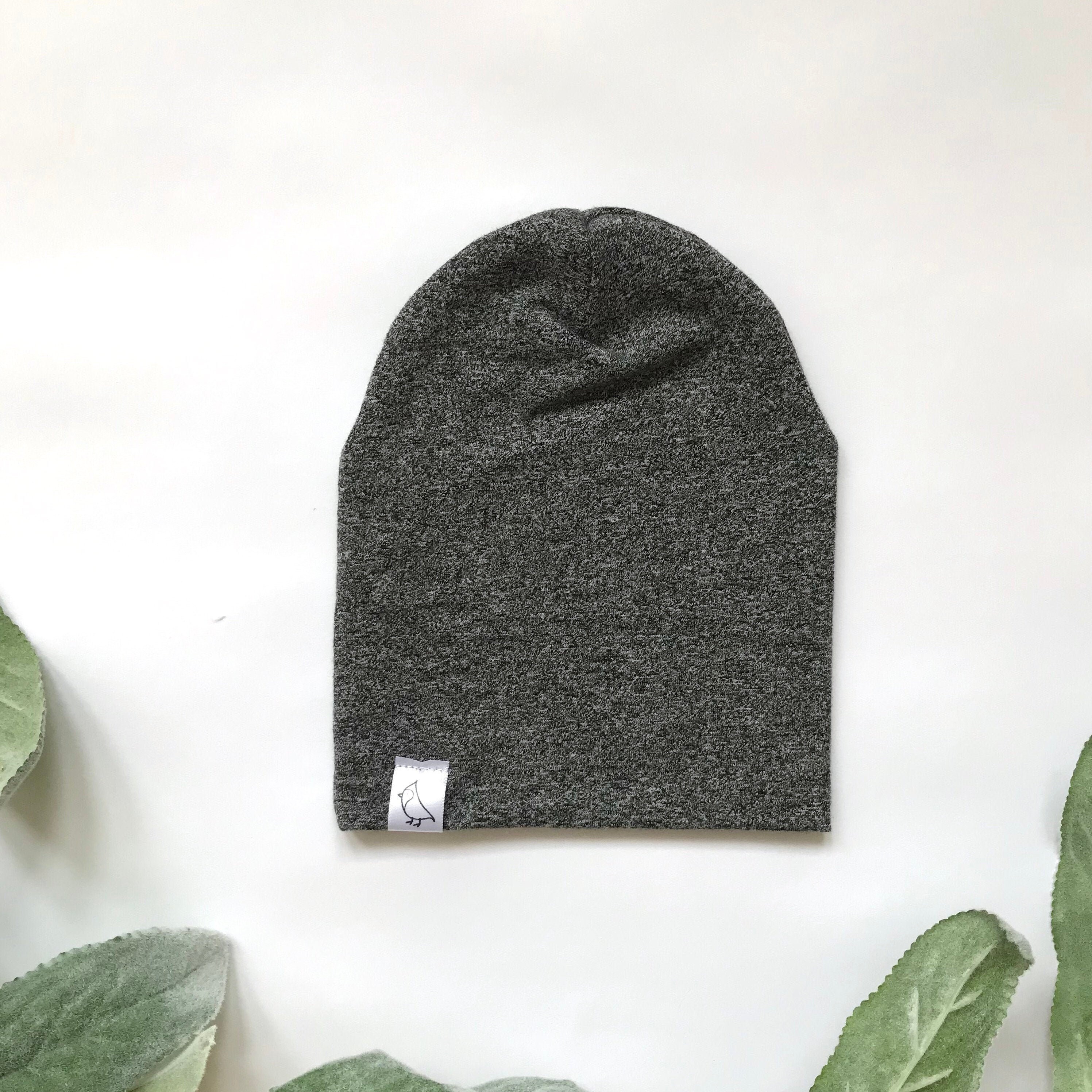 toddler PEPPERED CHARCOAL slouchy beanie grey slouchy beanie slouchy beanie beanie for baby kid hipster beanie