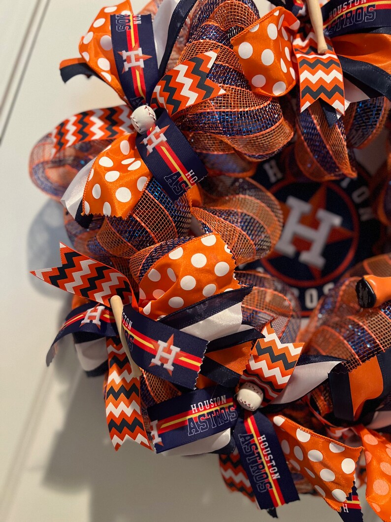 Houston Astros Wreath - Etsy