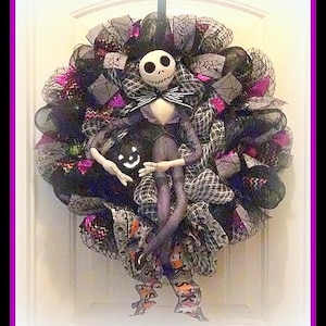 Jack Skellington Wreath