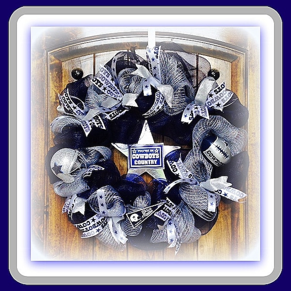 Dallas Cowboys wreath