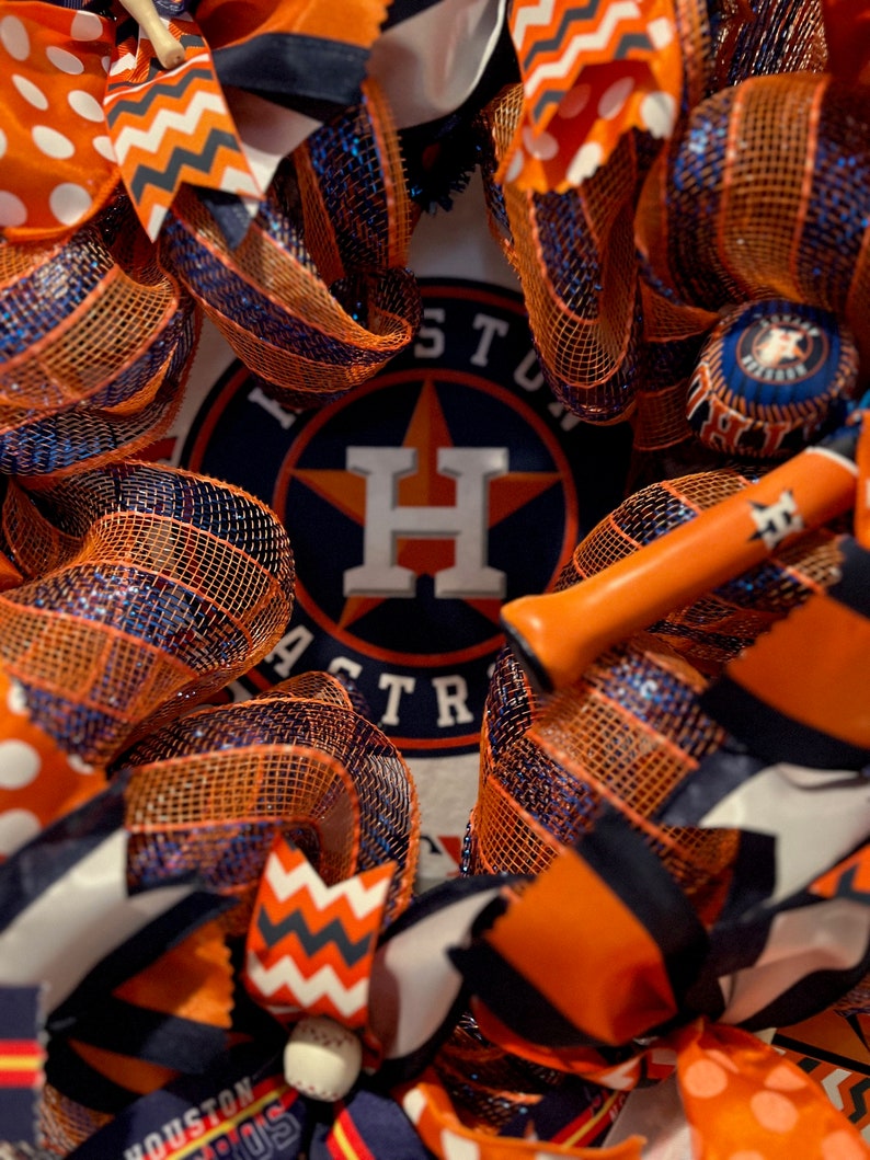 Houston Astros Wreath - Etsy