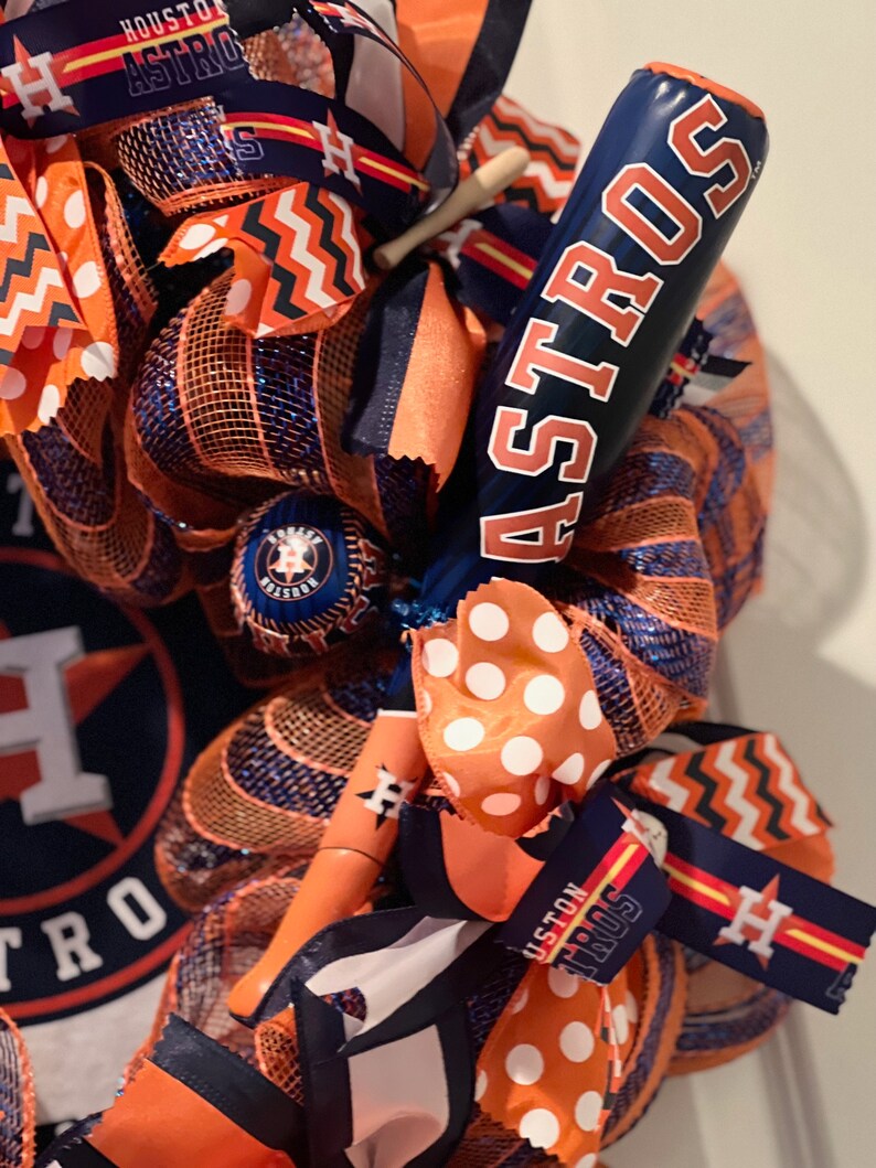Houston Astros Wreath - Etsy