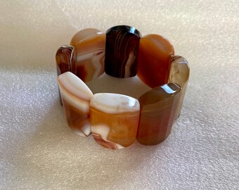 Sardonyx agate Striped banded Trianglular agate pendant supply