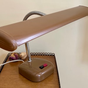 Midcentury Industrial Style Banker’s Lamp Desk Piano Lamp Retro Office Light Fluorescent Light Task Lighting