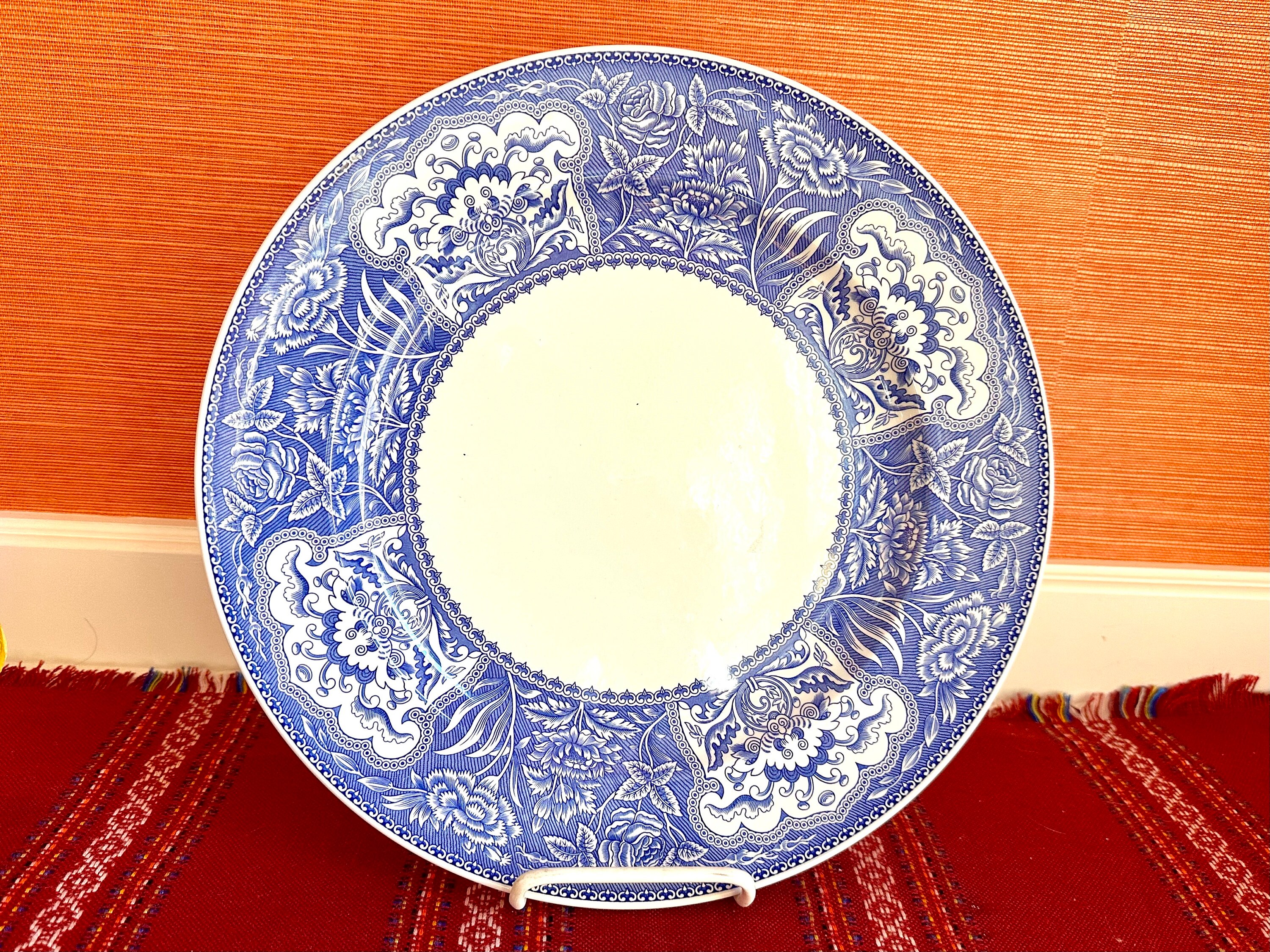 Beautiful Spode China England Spode Blue Room Floral Georgian