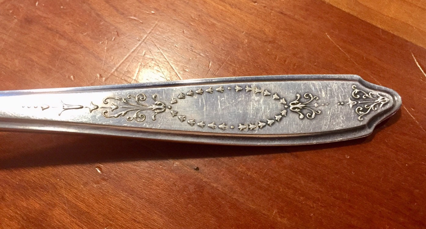 Vintage Cake Serving Fork Empire 1921 Pattern Rogers & Bro. A1 Etsy