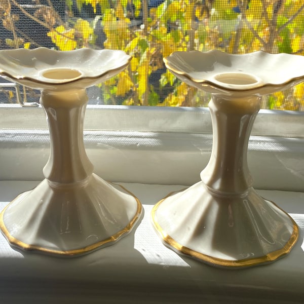 Lenox Candle Holders Etsy