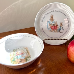 Beatrix Potter Porridge Bowl - Etsy