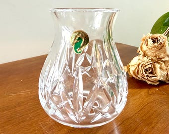 Authentic Waterford Crystal Replacement Globe Shade Originally Designed For A Belmont Hurricane Lamp