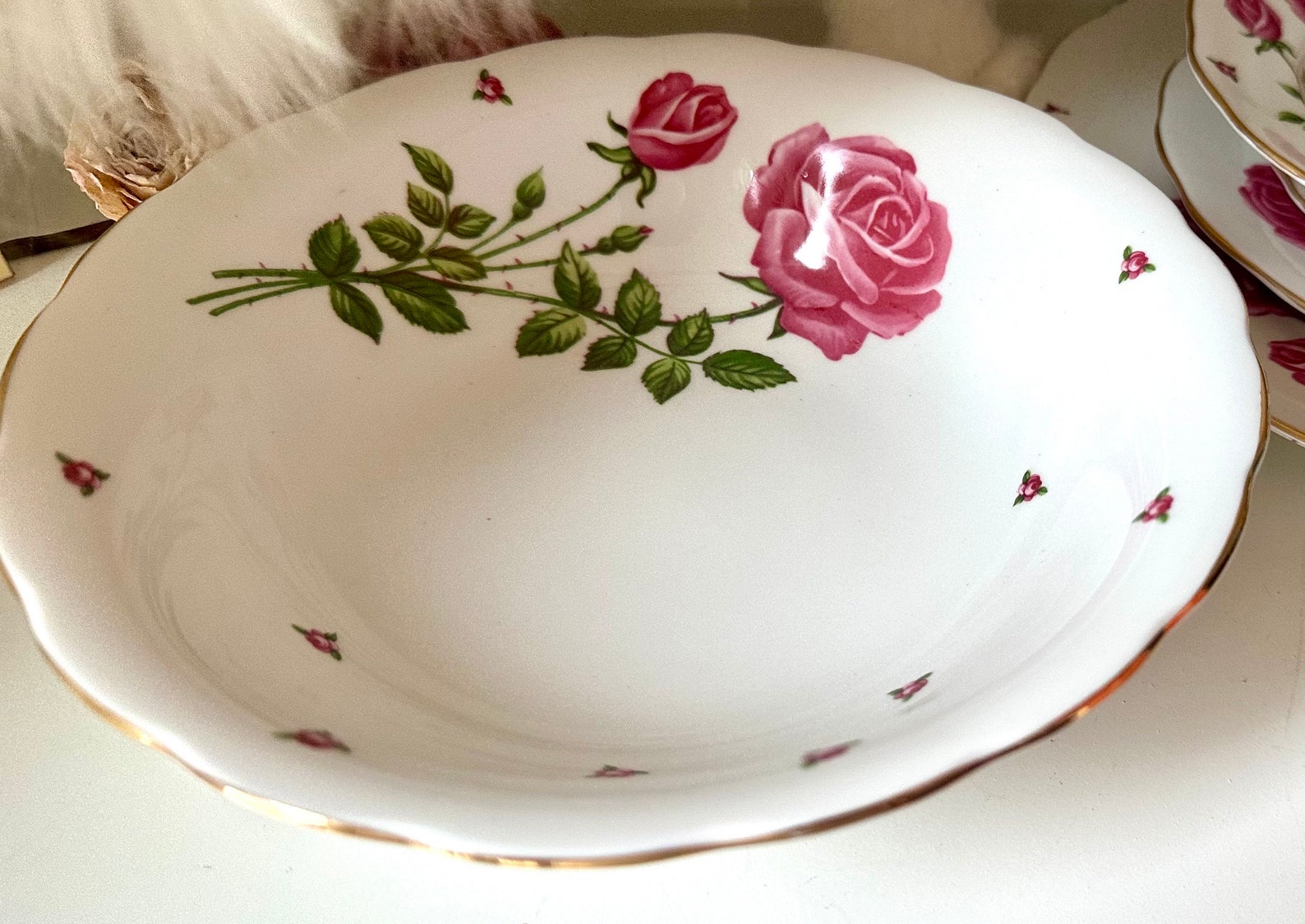 Vintage Colclough Dinner Set for 12 Made in England Fine Bone China ...