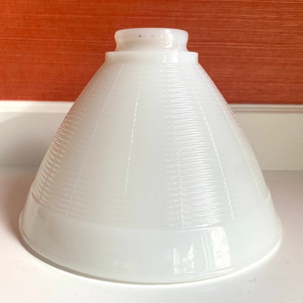 Vintage Corning Milk Glass Diffuser Light Fixture Globe Replacement Shade