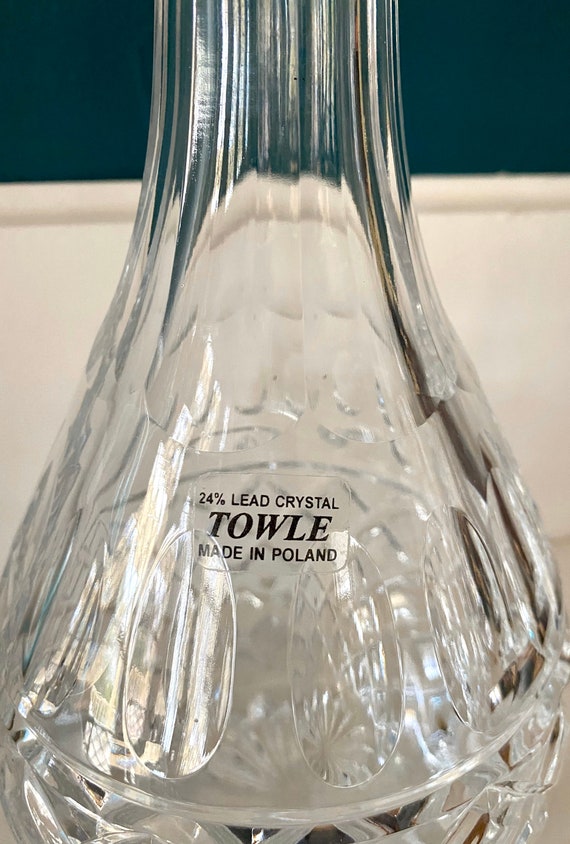 Sold at Auction: Waterford crystal ships decanter made in Poland, plus