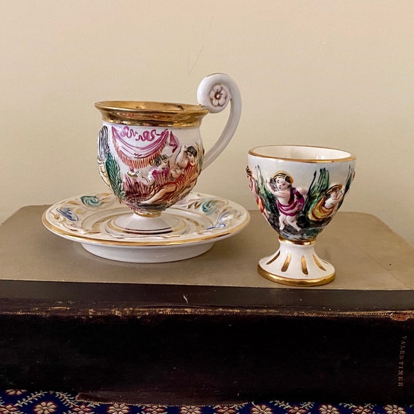Capodimonte Coffee Set Etsy