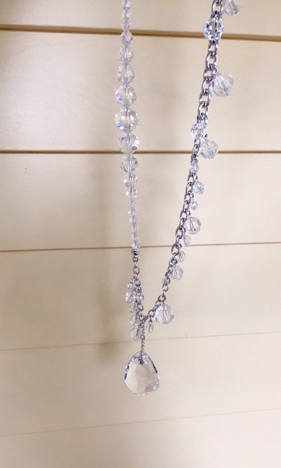 Authentic Swarovski Statement Crystal Necklace Si… - image 6