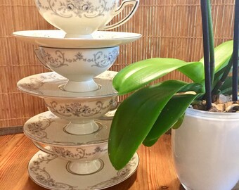美しいHaviland & Co Limoges Franceのカップ＆ソーサー2個セット 