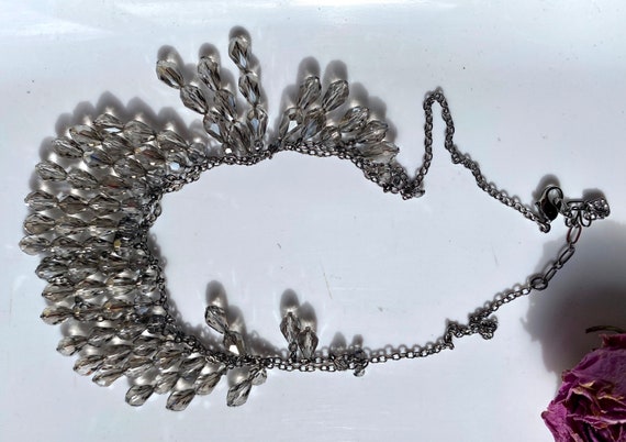Authentic Swarovski Signed Statement Crystal Neck… - image 4