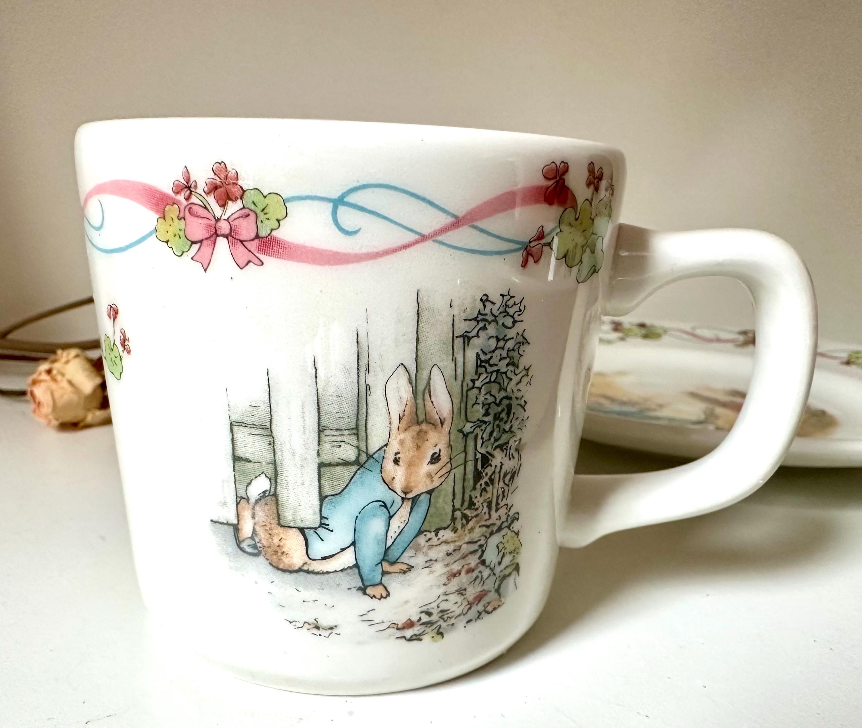 Wedgwood Peter Rabbit 3 Piece Christening Children Breakfast Set 