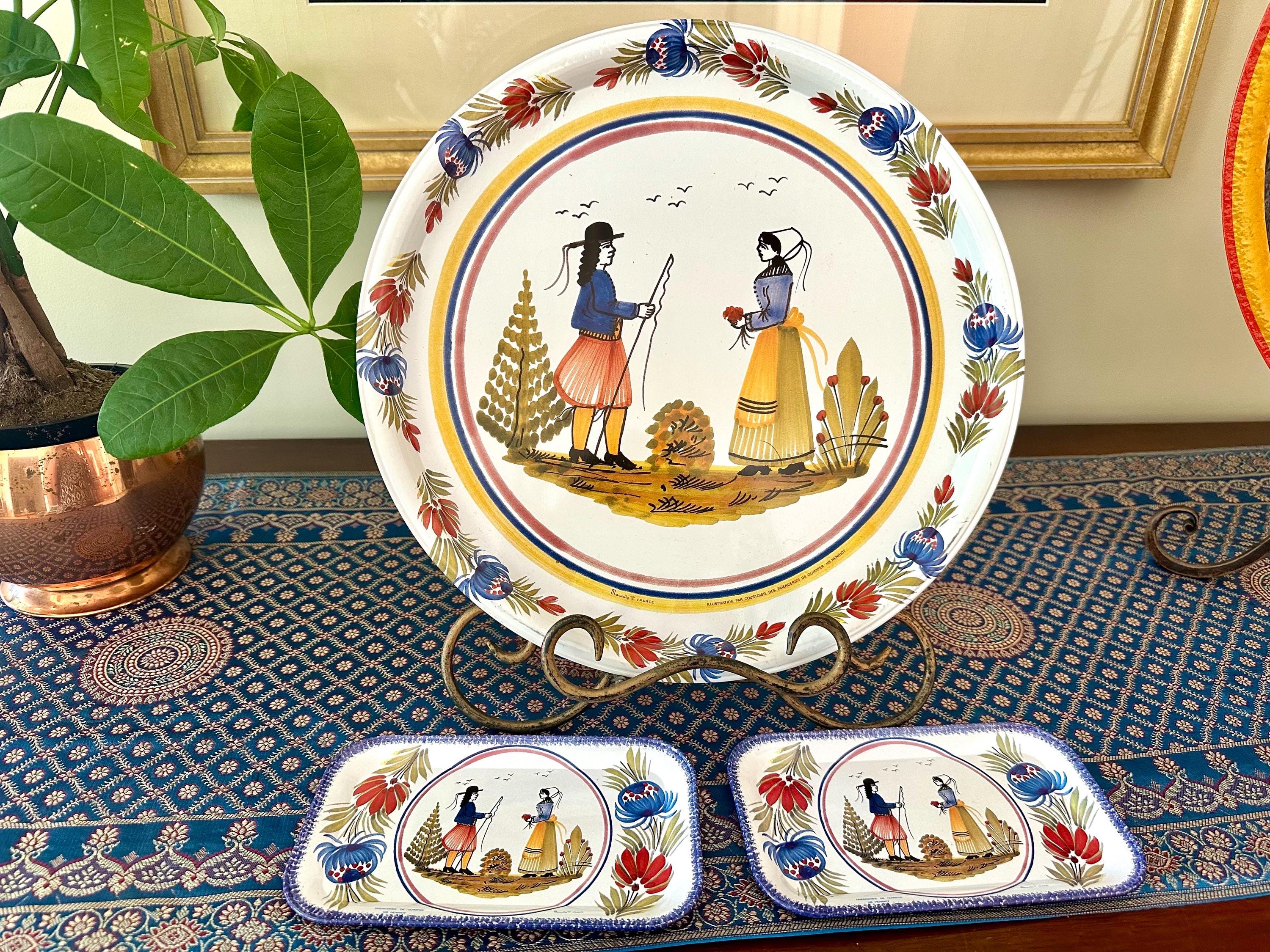 Hb Quimper Plate - Etsy
