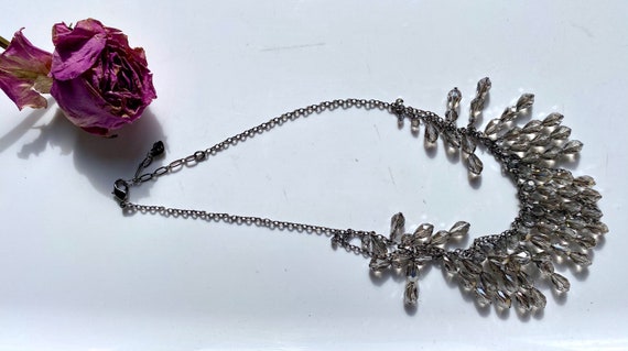 Authentic Swarovski Signed Statement Crystal Neck… - image 7