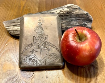 russian cigarette case silver Russian Imperial 84 Silver Cigarette Case 1908-1926 Feodosii Ivanovich  Pekin Moscow Art Deco Antique TG25