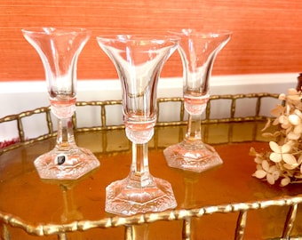 Vintage Rosenthal Kristallljusstakar - Klassisk Ros - Set om 3