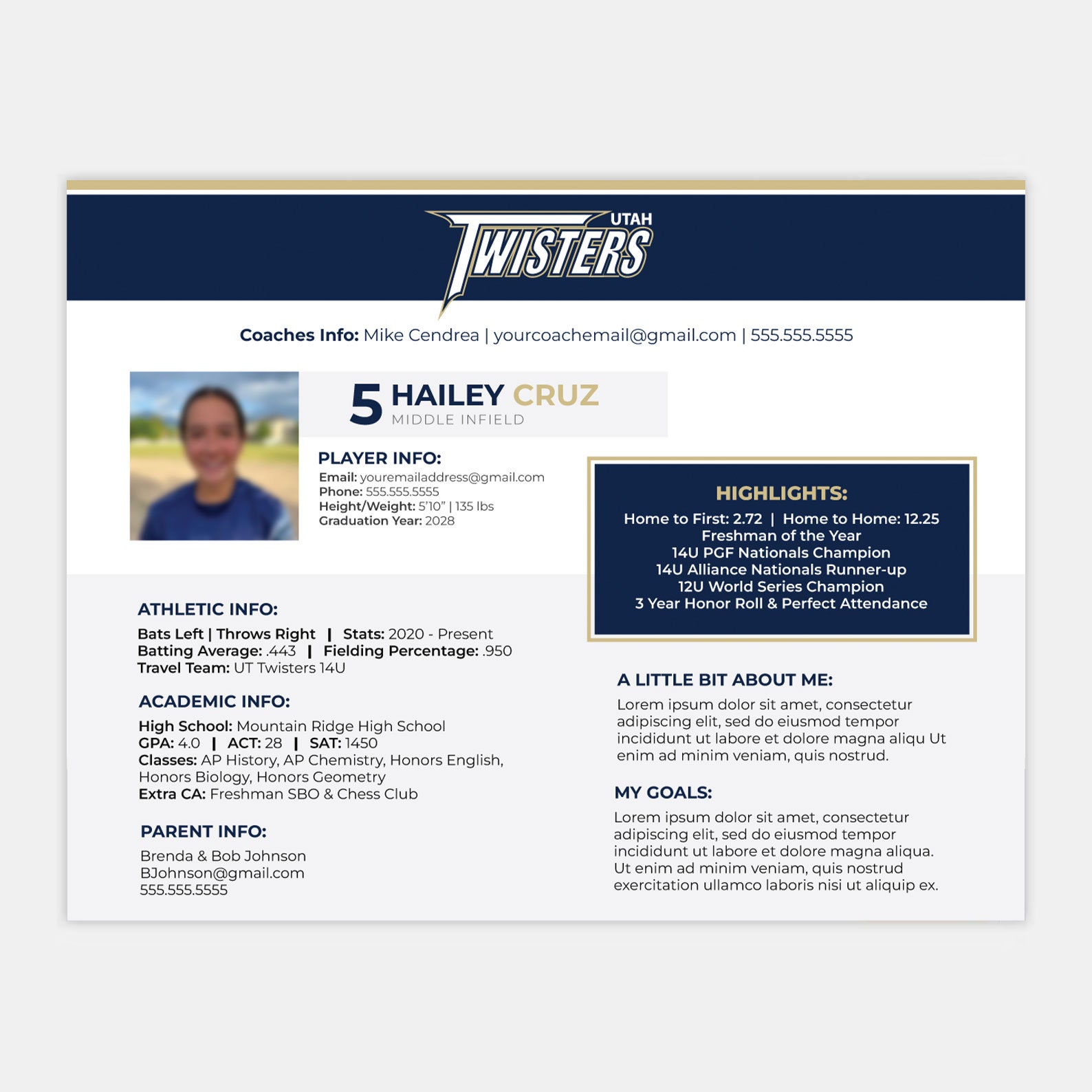 softball-team-player-profile-template-college-showcase-etsy